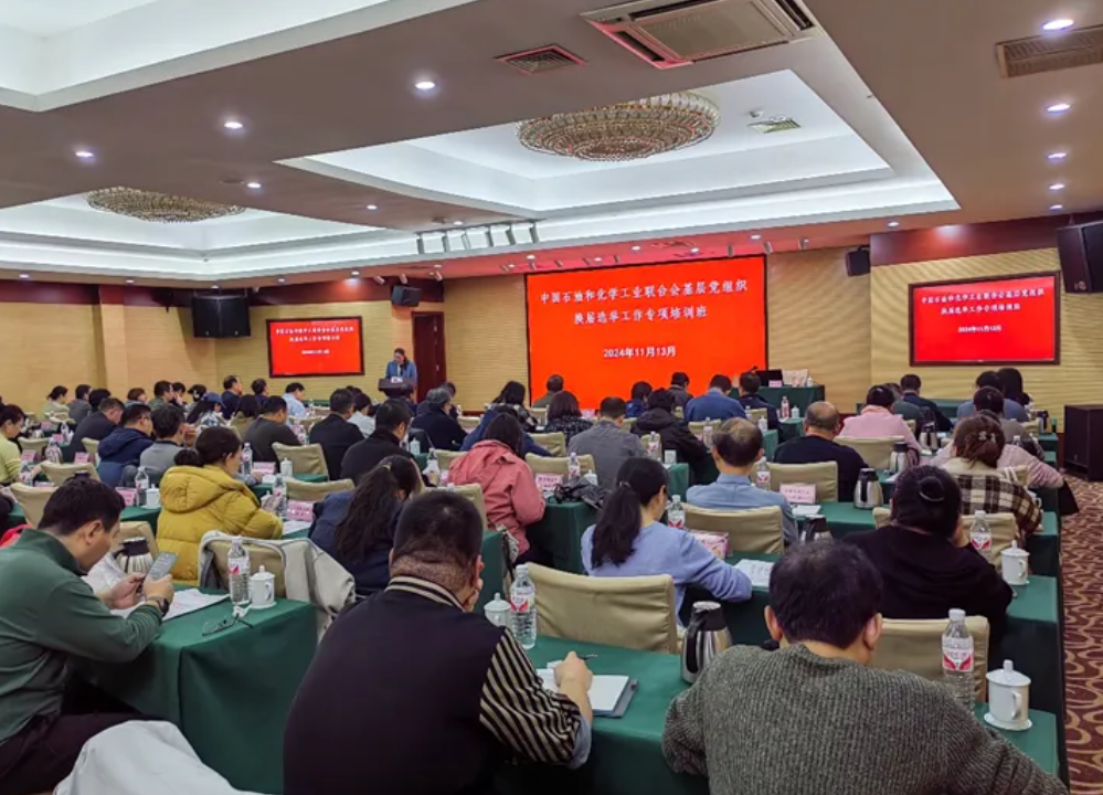 石化联合会党委在京召开基层党组织换届选举工作专项培训班(图1)